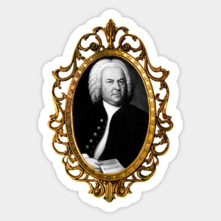 Johann Sebastian Bach Sticker